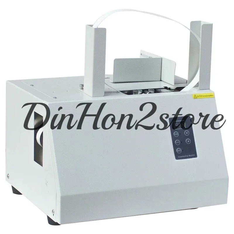 Electric Intelligent Paper Strapping Machine Automatic Hot melt Paper Tape Bundling Machine Banknote Tying Banding Machine