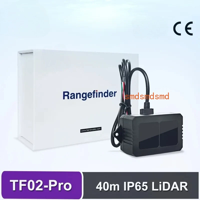 TF02 Pro mid-range distance sensor, 1000Hz Frame Rate&40meters Operating Range Lidar Module for Indoor/Outdoor/Robot