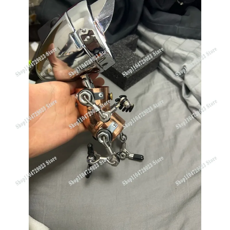 Industrial style steampunk robot hotel internet cafe creative gift ornament sports football desktop decoration atmosphere