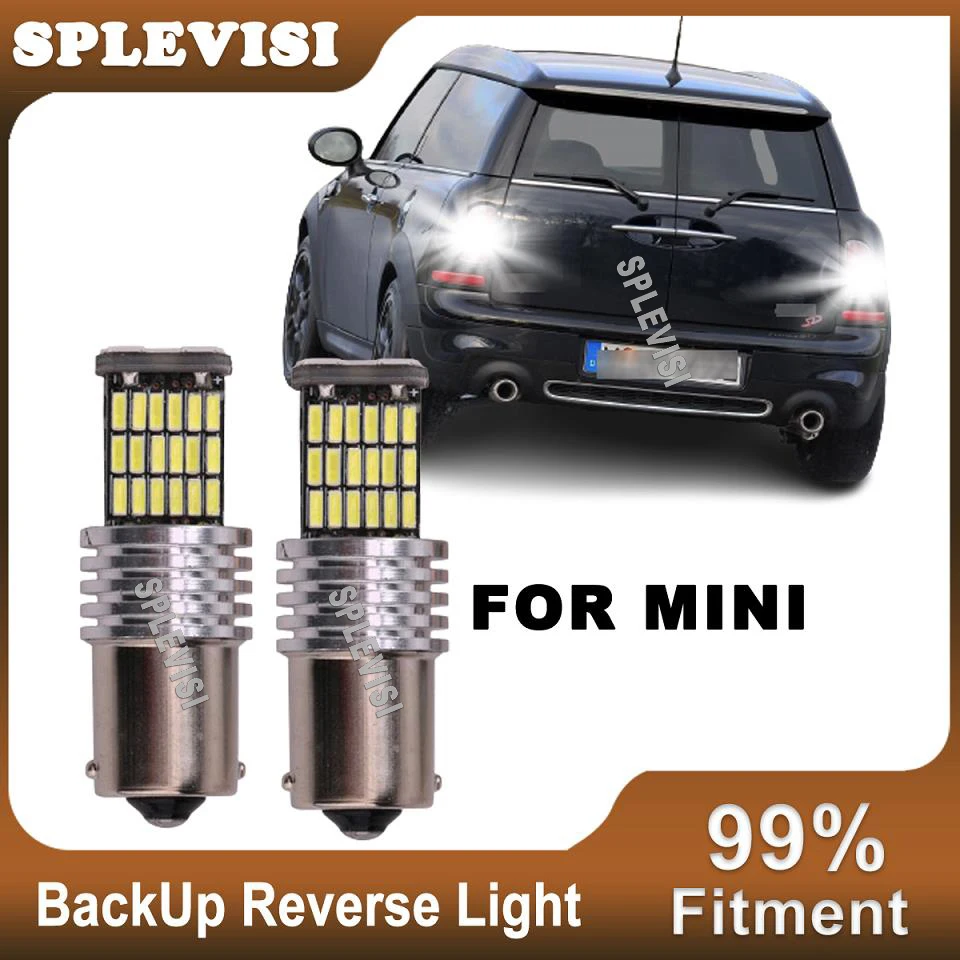 

2pcs LED Reverse Light P21W BA15S Canbus For Mini Cooper R50 R53 F55 F56 R56 Clubman F54 R55 F57 R57 Countryman F60 R60 R61