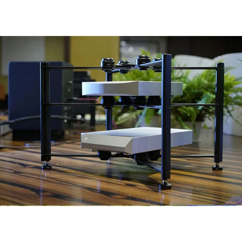 Rack-Verstärker Audio-Racks Schrank Ausrüstungsrahmen Regal Stoßdämpfer Isolator Füße Spikes Stützen