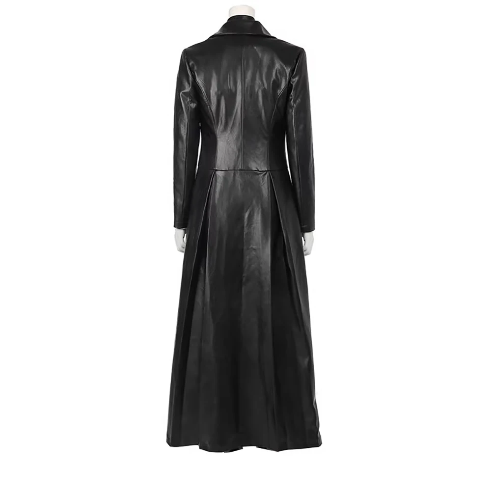 Underworld Blood Wars Cosplay Selene Costume Luxious Faux Leather Jacket Jumpsuit Vampire Selene Outfit for Halloween