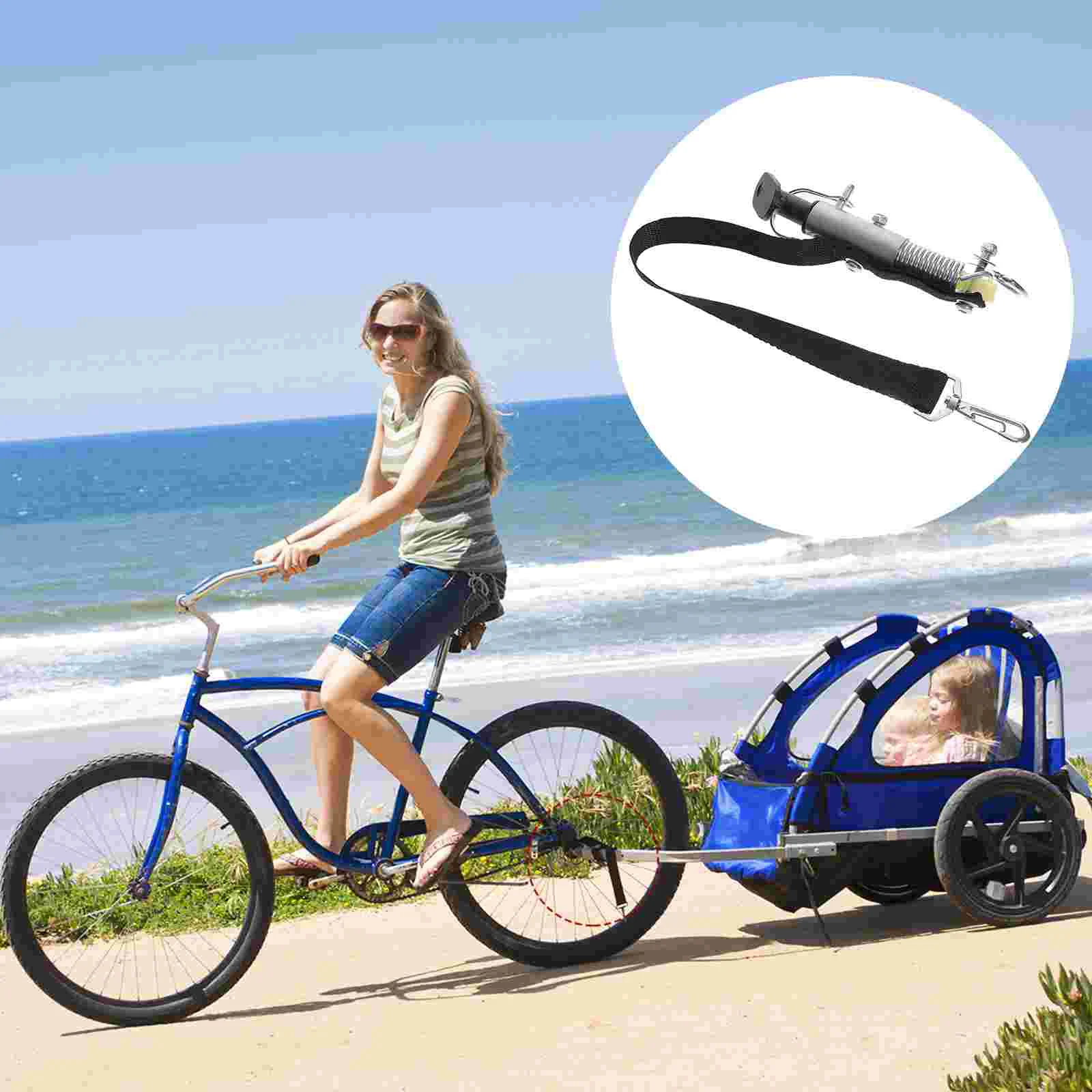 Bike Trailer Coupler Connector Appendix Accessories Attachment Adapter Hitch Child Baby