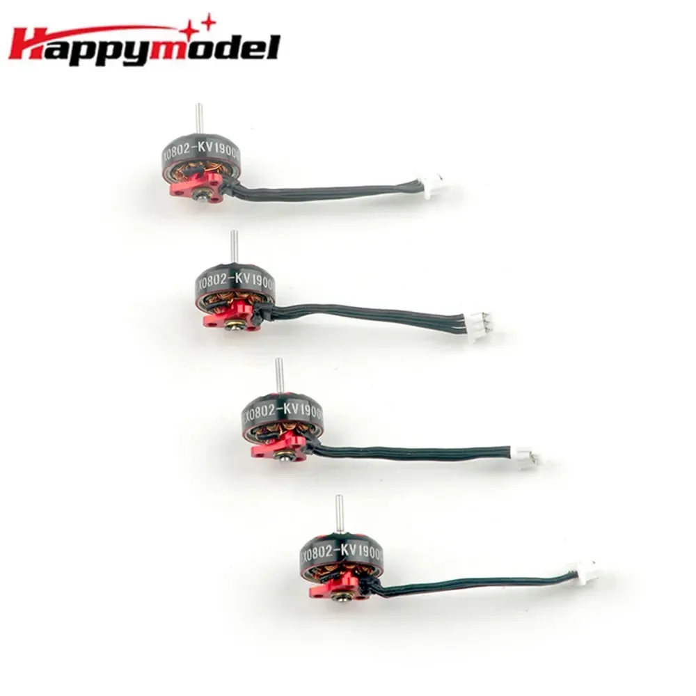 Happymodel EX0802 14000KV/ 19000KV/ 25000KV 1-2S Mini Brushless Motor for RC FPV Racing Freestyle Mobula6 HD Tinywhoop