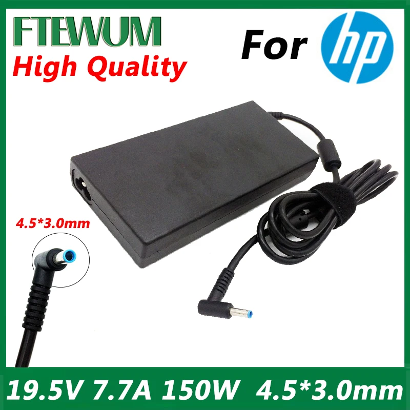 19.5 V 7.7A 150W 4.5*3.0mm For HP Notebook Power Supply Laptop Power Adapter ADP-150XB G4 ZBook 15 Studio G3 HSTNN-C87C 3Pro