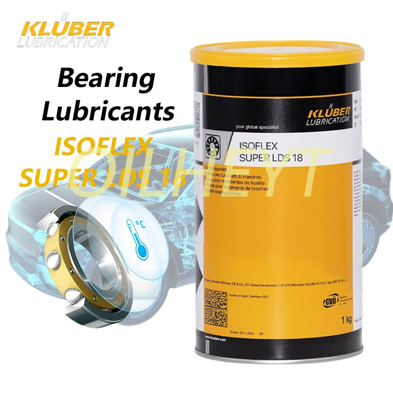 KLUBER ISOFLEX SUPER LDS 18 Is A Low-noise, High-speed Grease for Plain and Rolling Bearings