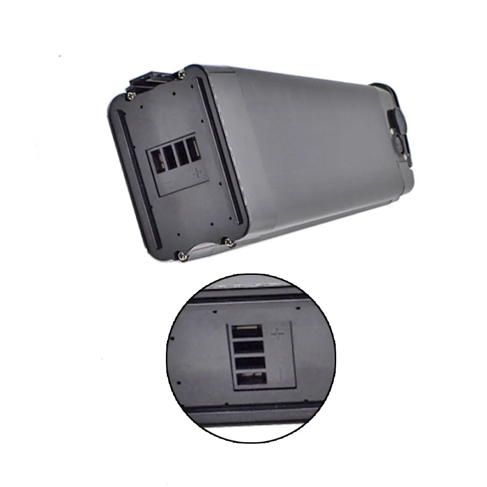 E-Bike Battery Box Plastic Case For 48V Large Capacity 1865 Holder Electric Vehicle Lithium Battery Box Waterproof Ebike Part