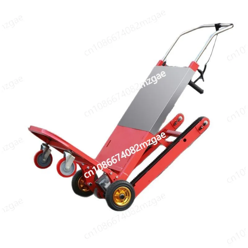 

400KG Electric Stair Climbing Vehicle Crawler-type Up and Down Stair Climber Vehicle Trolley Flat Truck Staircase Tool