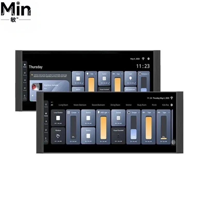 2024 12 Inch WiFi Multi-function Central Touch Screen Control Smart Home Light Wall Switch Gateway