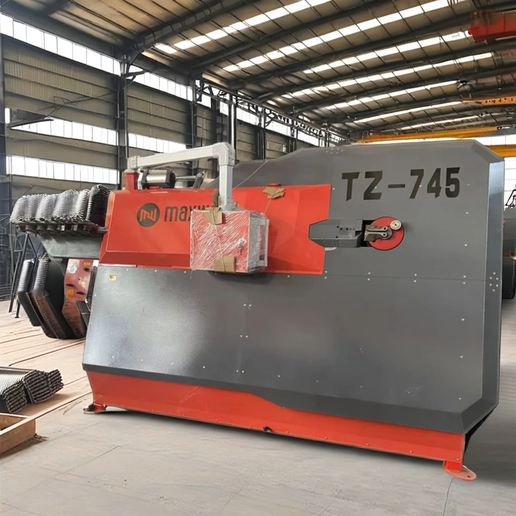 New Automatic 10mm Rebar Steel Strip Bending Machine High Productivity 48kW Motor TQ Brand Construction-Grade Rebar Stirrup