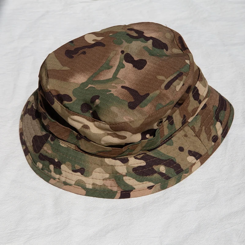 Tactical Camouflage Boonie Hat 60cm Large Size Military Bucket Cap Men Snake Python Camo Outdoor Fishing Hunting Safari Sun Hat