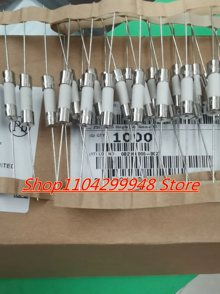T4Ah250V 5X20Mm 4A 250V Slow-Blow Ceramic Fuse 4 Amperes 250 Volts