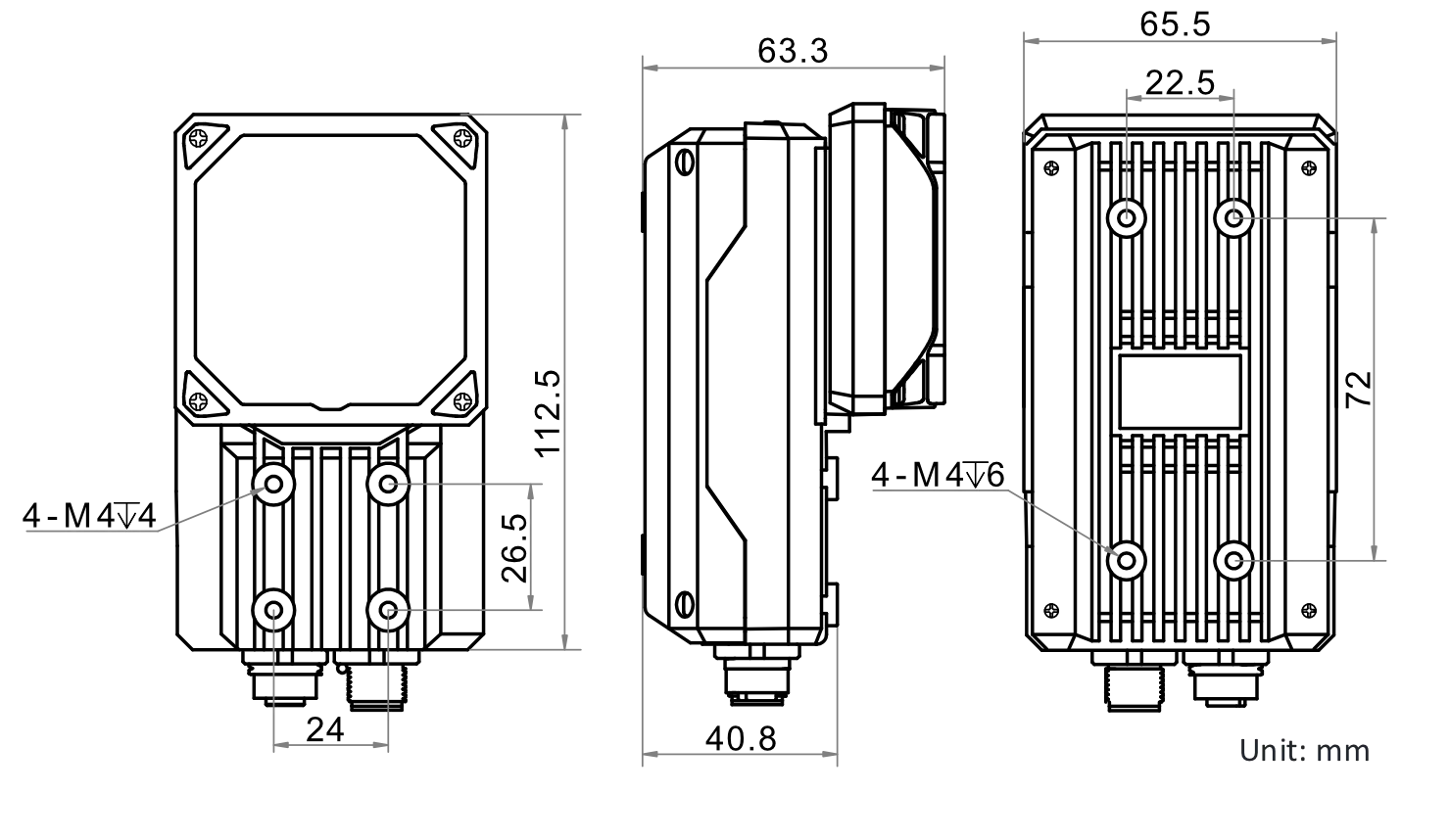 HIKROBOT 3.1MP IP67 60FPS Mono MV-ID5030M CMOS digitalização código de barras scanner de código QR Leitor de código industrial