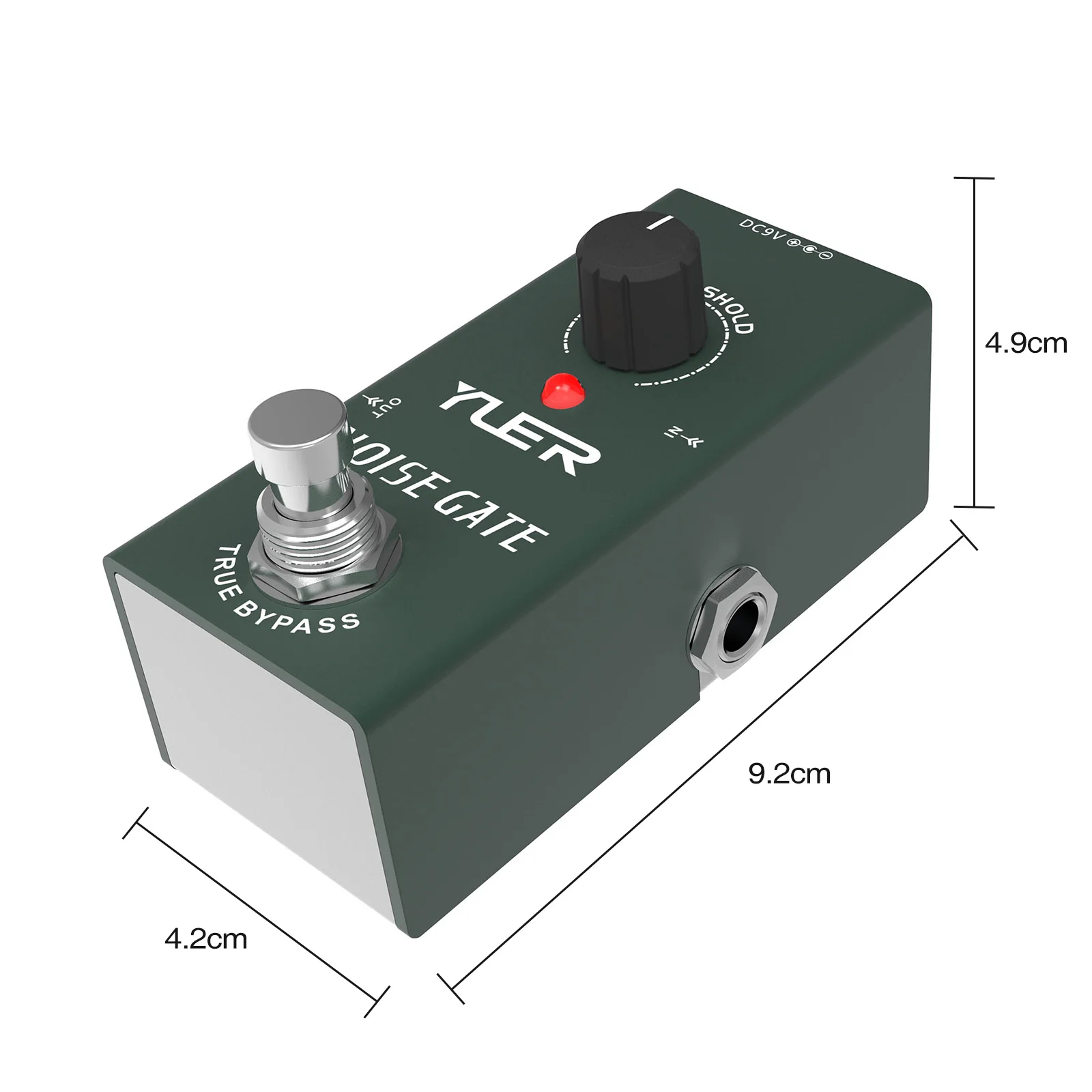 Guitar Effect Pedal Noise Gate True Bypass Full Metal Shell Guitar Parts & Accessories Mini Single Type Dc 9V True Bypass