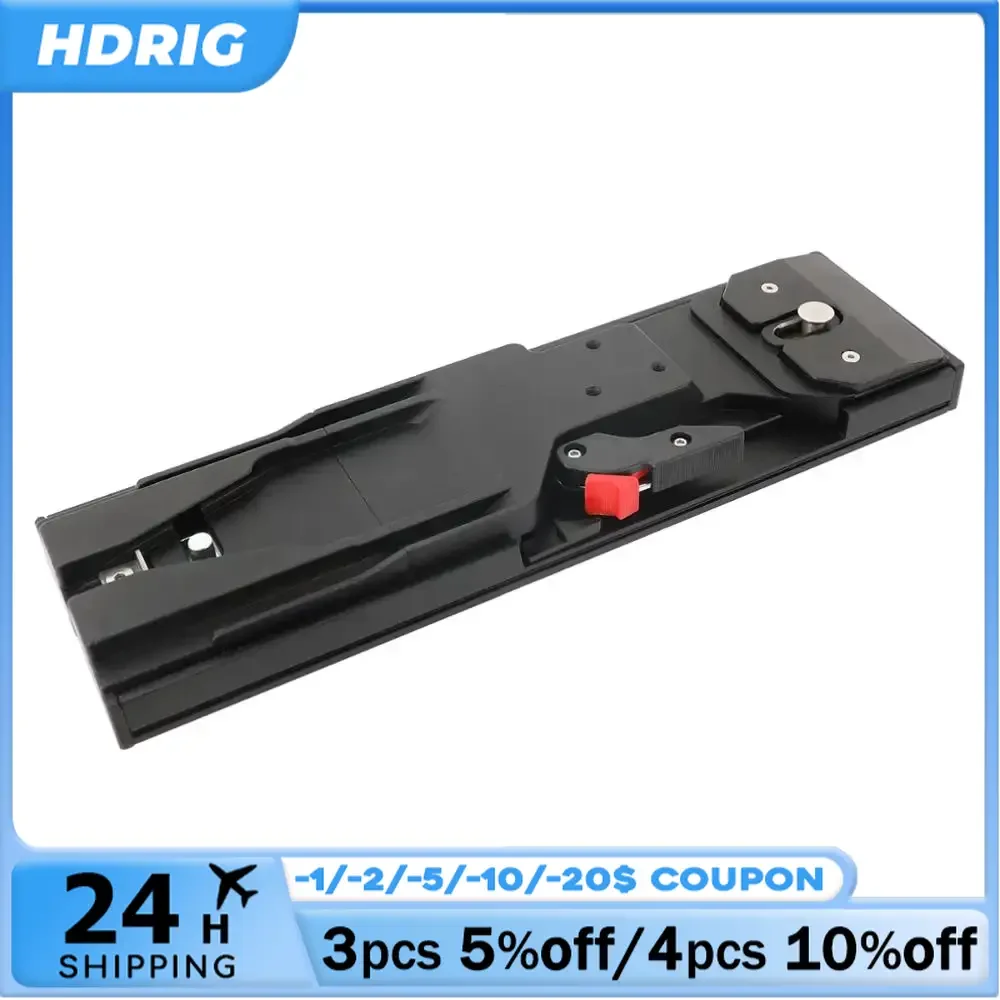 

HDRIG Quick Release Plate Tripod Plate VCT-14 With 1/4 Thread Holes For Video Camcorder Camera For SONY Canon Nikon DSLR Camera