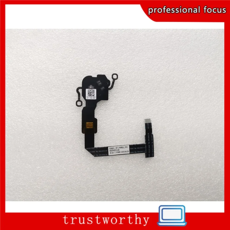 New Power Button Board With Cable For Dell Alienware M15 R2 Laptops Small Board Boot FFC Boot Cable 0TC3R9 TC3R9 Cable