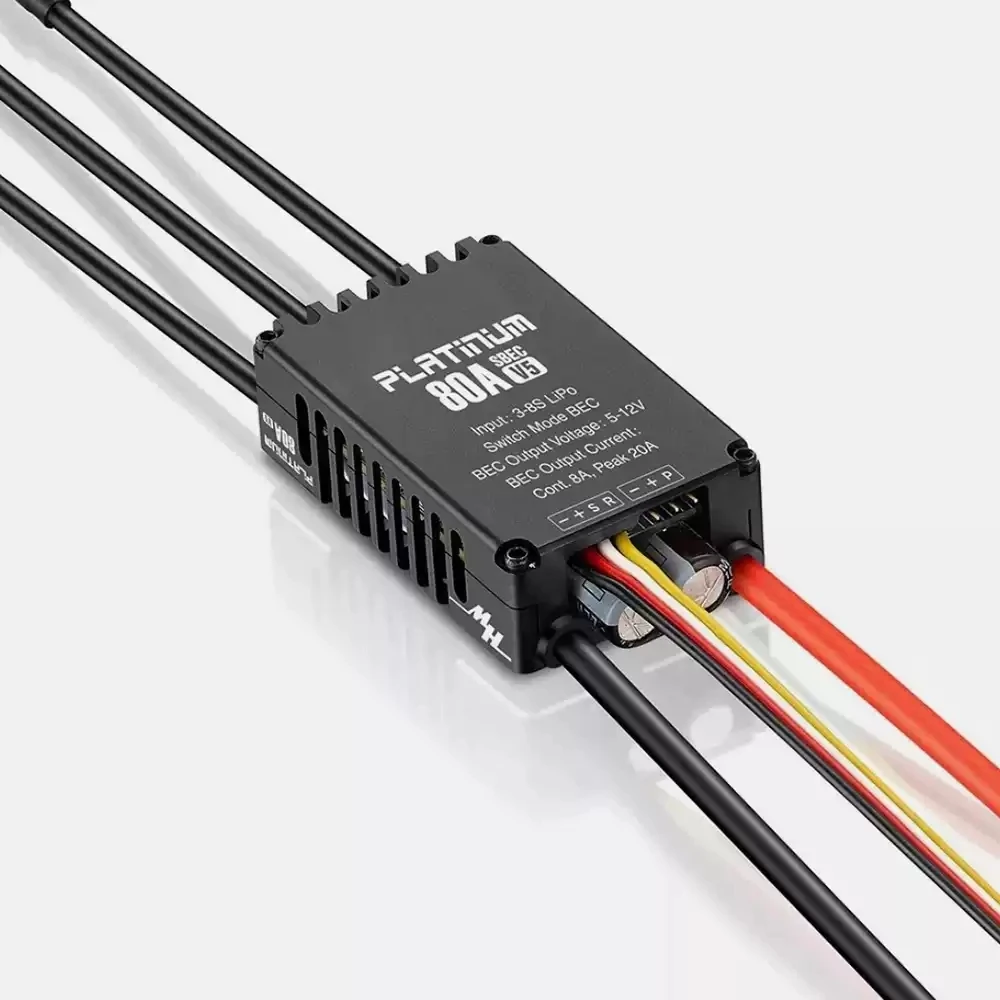 Hobbywing Platinum 3-8S 80A 120A V5 150A V5.1 ESC For RC Airplane Helicopter