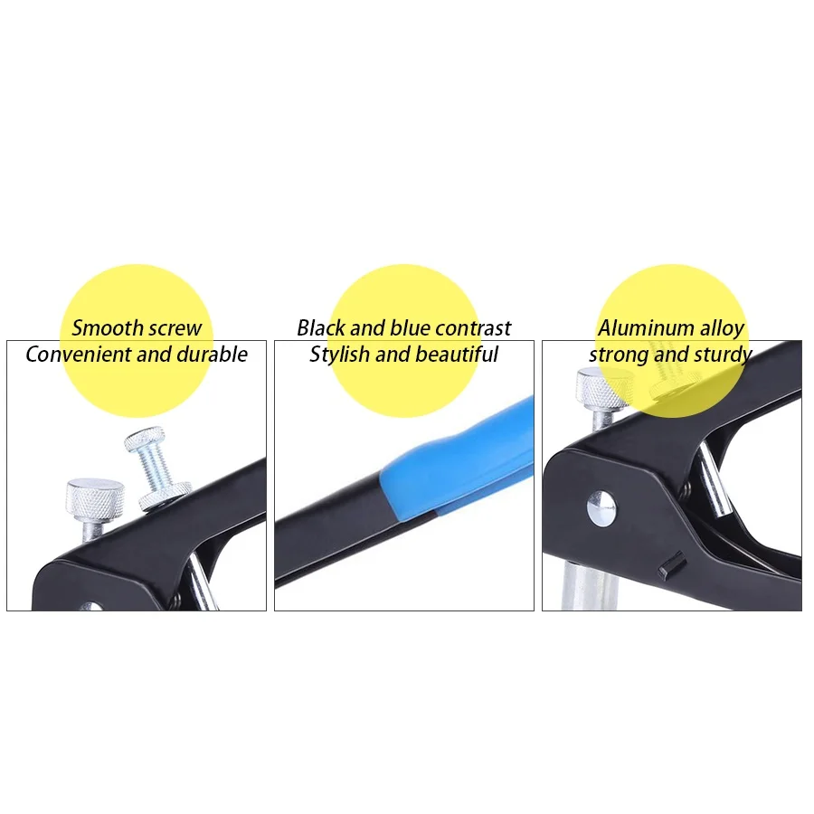 86 قطعة مجموعة جوزة برْشام مجموعة أدوات M3-M8 التثبيت المكسرات المبرشم أداة مجموعة لأدوات الإصلاح المنزلية #5