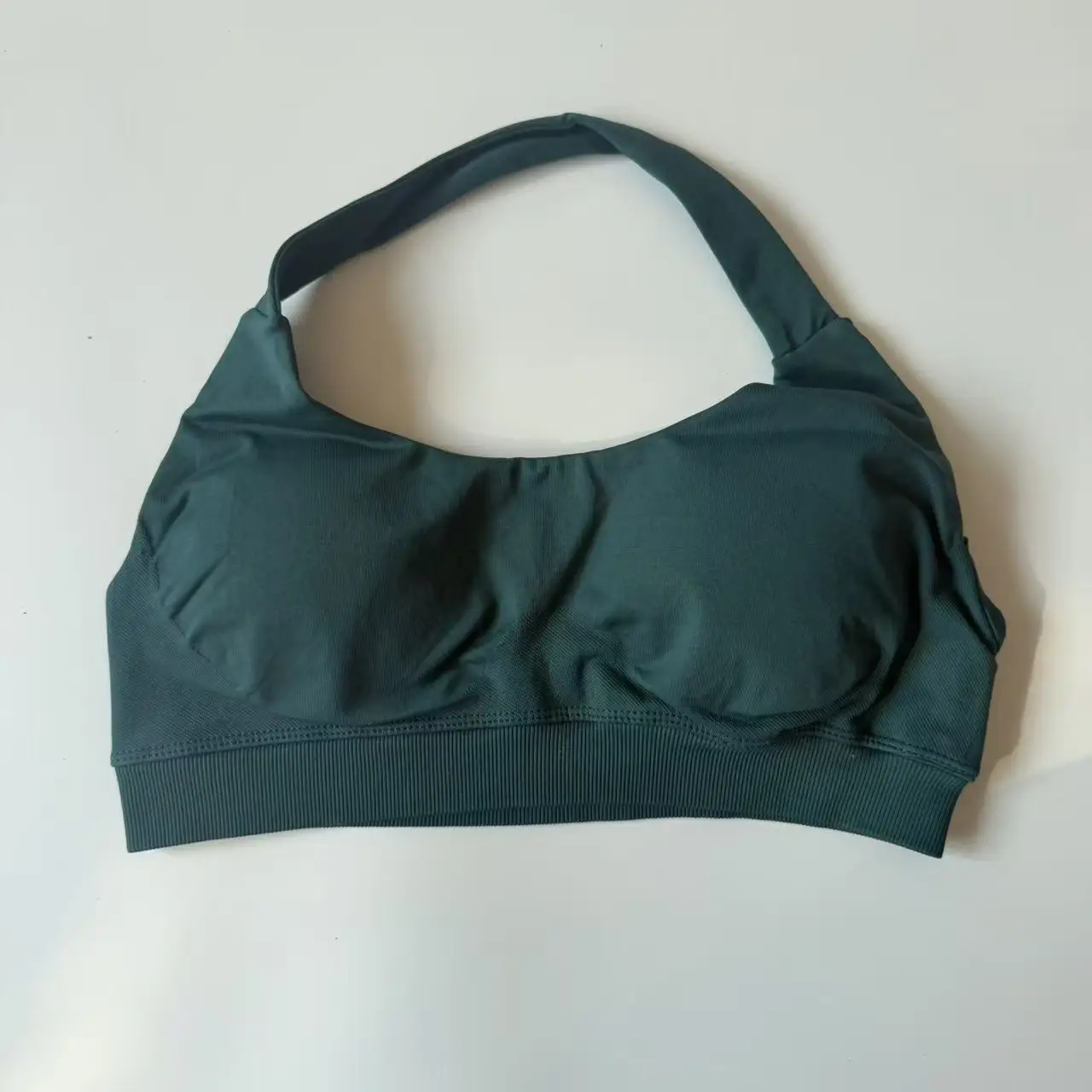 Yoga Sports Bra for Women Seamless Halter Neck Strap Bra Sexy Open Back Padded Yoga Top Bra Medium Support Gym Crop Top image 6