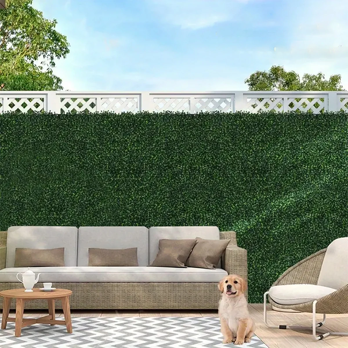 Panneau Herbe Comment J’ai Transformé Mon Balcon en Une Pente Verte Réelle Sans Entretien