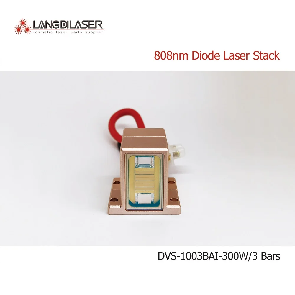 DVS-1003BAI / Diode 808 Laser Stack - 300W / Each Bar 100W / Total : 3 Bars / Warranty More Than 10 Millions Shooting