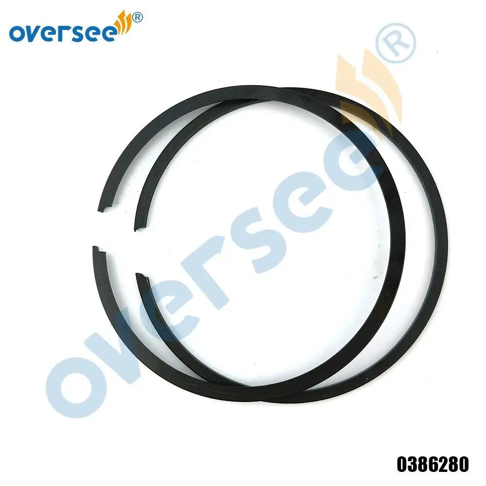 Oversee 0386280 Piston Ring Set O/S 030 For Evinrude & Johnson OMC 9.9 15HP Outboard