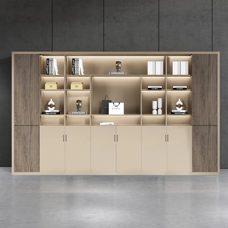Customizable High Quality Modern Design Wooden File Cabinet Large Office Furniture For School Gym Workshop