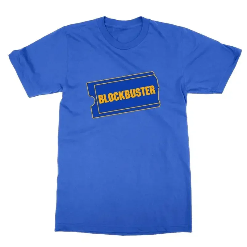 Blockbuster Logo T Shirt Retro 90s Movie Movie Video Gift For Dad