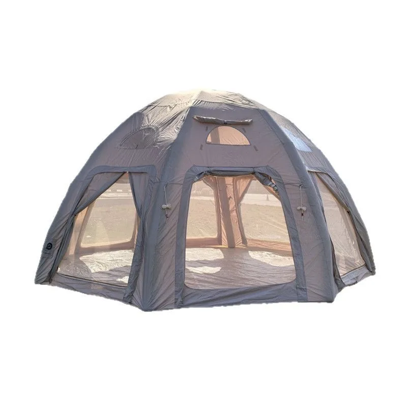 

Inflatable tent outdoor camping 360-degree view spherical tent tourism free tent