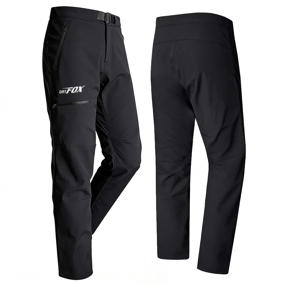 DIRTFOX Cycling Trousers Man Waterproof Road Racing Mountain Bike Pants Deportivo Hombre Bicycle Bottoms Mtb Downhill Long Pants