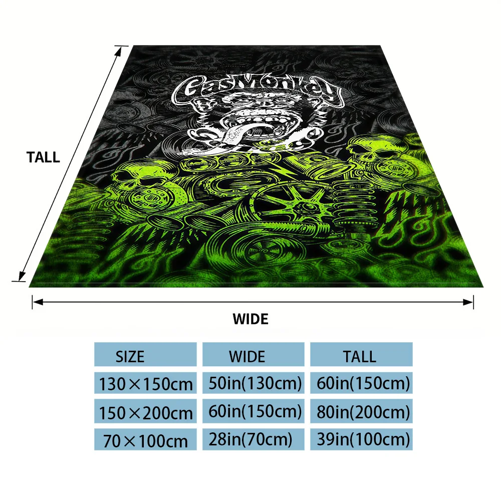 Wild Vibe Nap Blanket,Flannel Blanket,Suitable For Sofas,Beds,Cars,Rooms,Offices,Camping,Exquisite Gift Blankets