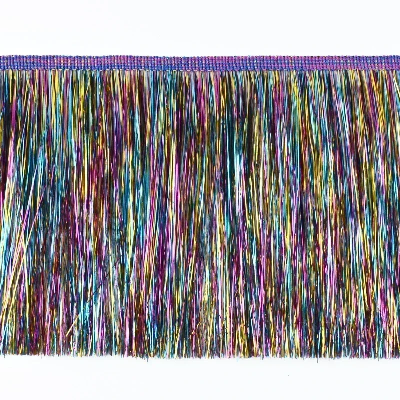 2/5/10 Meter Meetee 15 cm Bunte Fransen Quasten Kleidung Kleid Spitzenbesatz Vorhang Dekoration Band DIY Bekleidungszubehör