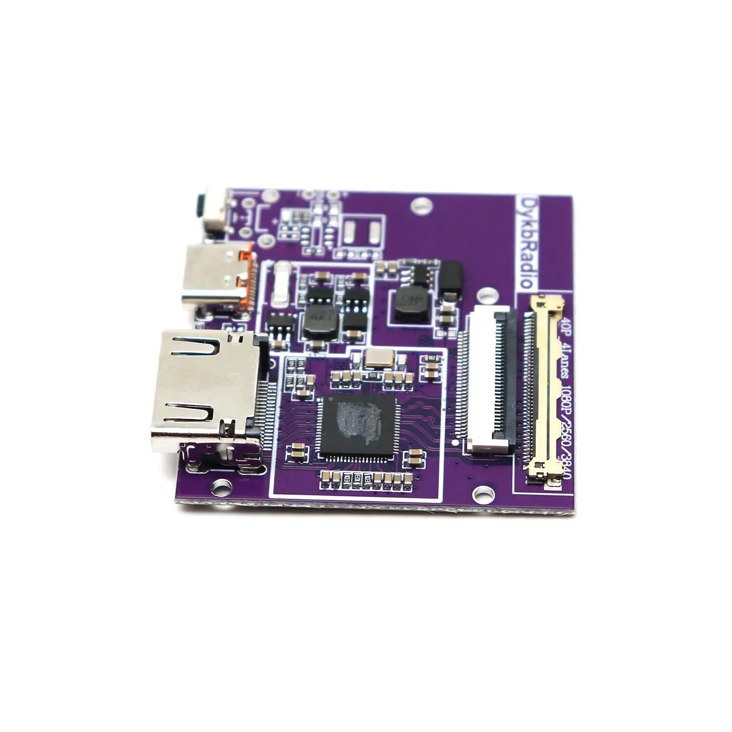 30pin 40pin HDMI TO EDP-Treiberplatte 2K 4K 60Hz 120Hz EDP-Signalprojektion tragbarer LCD-Laptop-Bildschirmmonitor Sekundäranzeige – Detail 6