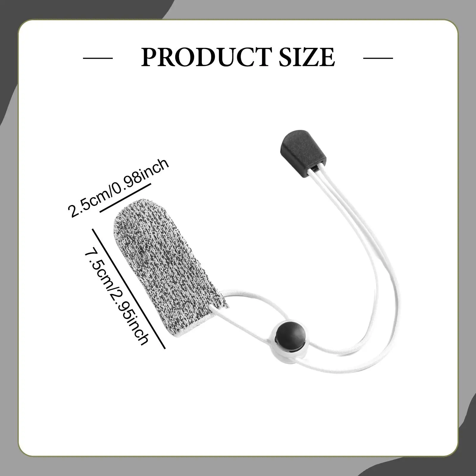 Non Slip Fishing Finger Protector Adjustable Casting Glove Sleeve for Line Control and Outdoor Use