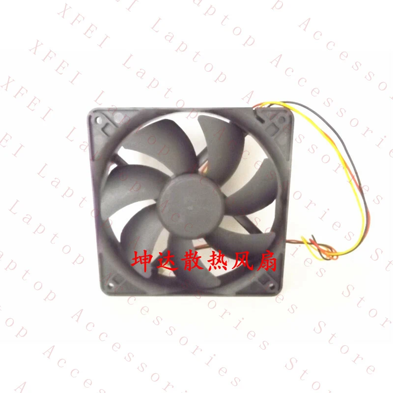 D  1PC for SUNON EEC0251B3-0000 -G99 Cooling Fan 12V 1.9W 12cm 3-wire