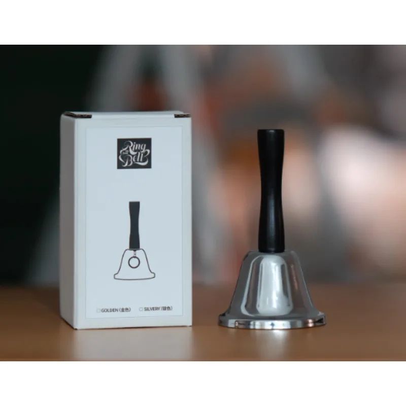 حلقة الألعاب السحرية الكلاسيكية في الجرس (ذهبي) - حلقة مدمنة للطيران وخدعة تتلاشى لخدع السحرة المقربة