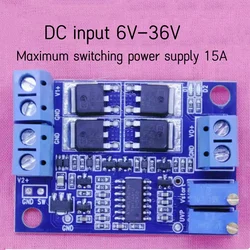 Dual DC Power Switching Module Dual Low Voltage Differential Ideal Diode 15A UPS Uninterruptible Power Supply