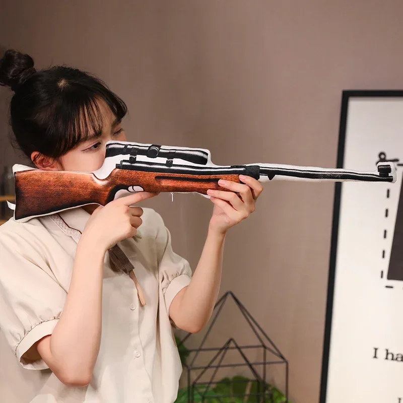 Campo di battaglia creativo Armi da fuoco convenzionali Pistole da banco Peluche Gioco per bambini Bambola Regalo di compleanno per il fidanzato