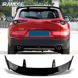Carbon Paint Spoiler for Mazda CX30 CX-30 Carbon Surface Rear Windshield Wing Trunk ABS Accessories