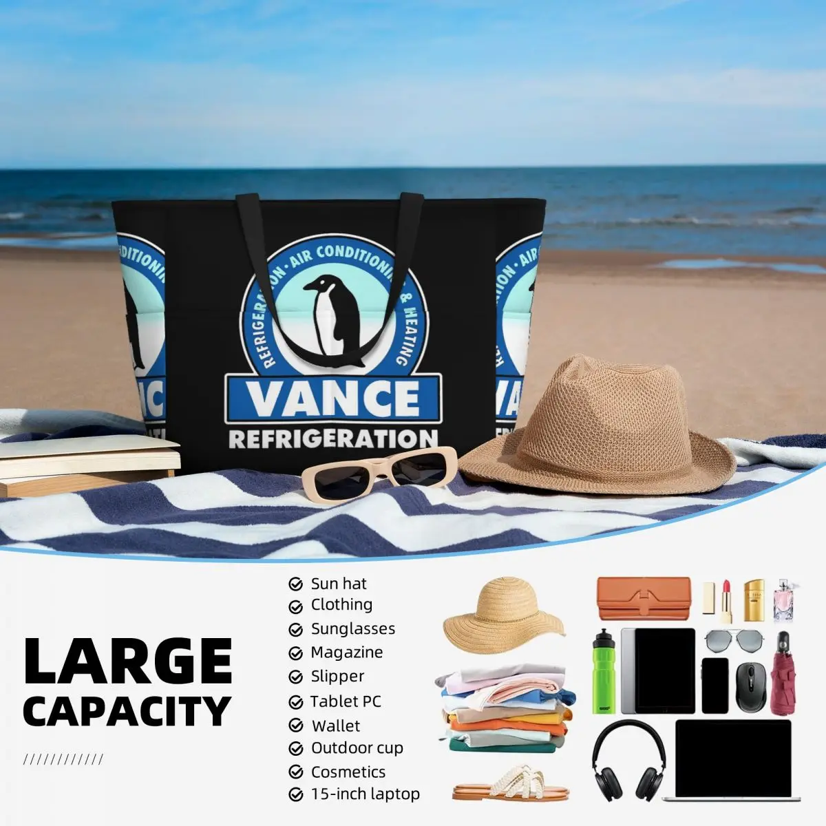 فانس التبريد حقيبة حمل على الشاطئ حقيبة رياضية رياضة اليوغا واق من المطر حقيبة حمل كبيرة المرأة حقيبة سفر حقيبة اللياقة البدنية #5