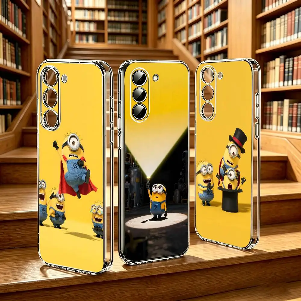 Little yellow g-guys  Phone Case for Samsung Galaxy A55 A06 A16 A26 A36 A56 A25 A35 A15 A54 A34Transparent Back Cover