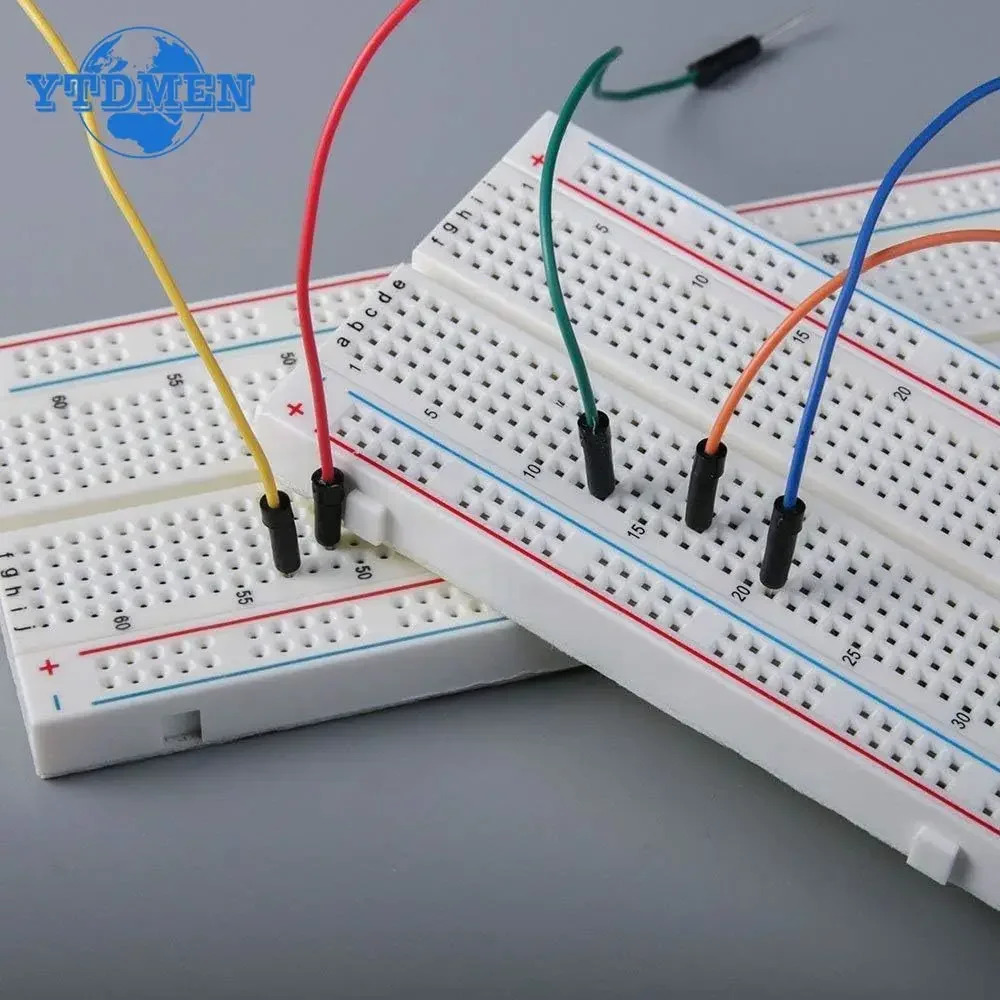 1PCS MB102 830 Breadboard Solderless PCB Bread Board MB102 Test Develop Experiment Boards DIY Electronic, for Arduino
