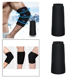 Cloth And Gel Gel Ice Sports Elbow Pads Gel Sleeve Comfortable Knee Wrap Hot and Cold Compression Ice Pack Sleeve