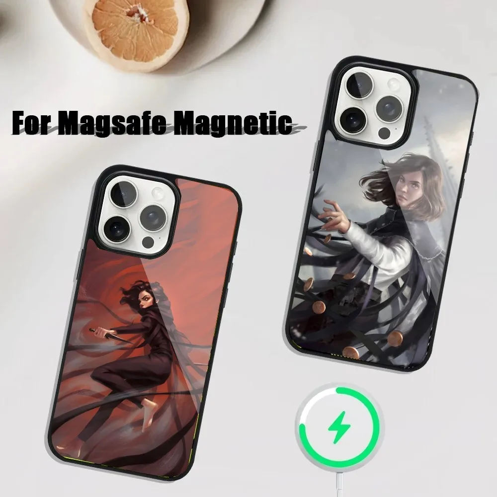 Mistborn Trilogy Vin Phone Case For iPhone 16,15,14,13,12,11,Plus,Pro,Max Mini Magsafe Magnetic Wireless Charging