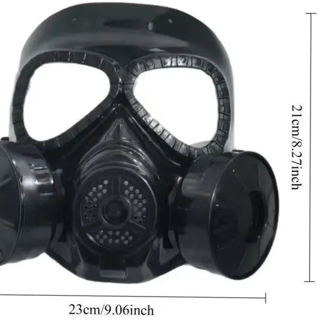 Cosplay Kleidung Schutz Vollgesichts Gasmaske CS Airsoft BB Gun M04 Taktische Maske Schädel Verstellbarer Riemen – Detail 1