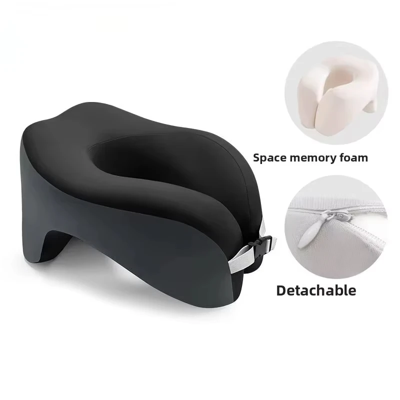 Memory Foam Desk Nap Pillow, U‑Shaped Office Desk Sleeping Pillow, Arm Rest Design Cervical Support Cushion For Office Napping