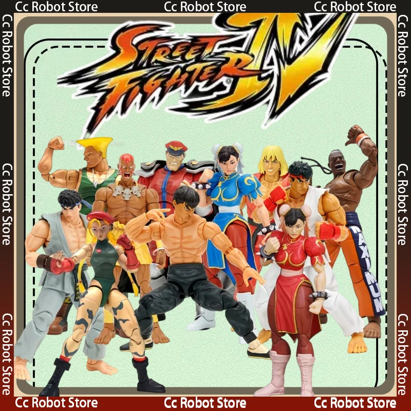 

[В наличии] JADA TOYS Street Fighter Фигурки: Chun-Li, Red Ken, Guile, Dee Jay, Blanka, Sagat, Grey Chun-Li, Ryu, модели игрушек