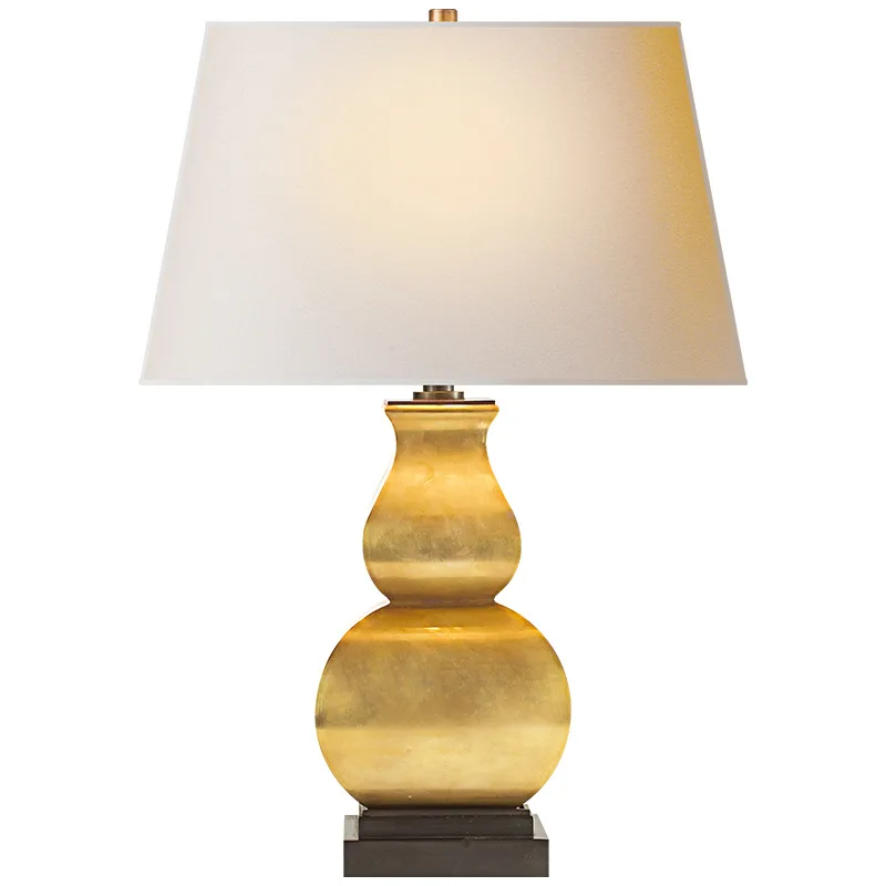 

gourd desk lamp hotel study office desk lamp American classical bedroom bedside decoration