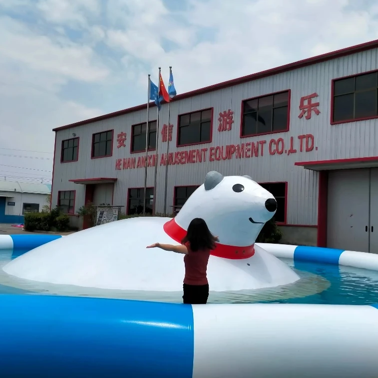 NEW DESIGN Swimming Pool Inflatable Commercial Grade   Water Park For Kids