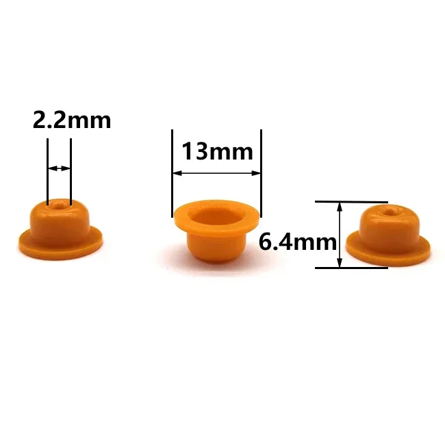 50 pcs Fuel injector Plastic Part Pintle CapFit for bosch Top Quality Fuel Injector Repair Kits 13*6.4*2.2mm PS-31007